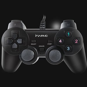 Marvo GT-006 kontroler gier Czarny USB Gamepad Analogowy PC