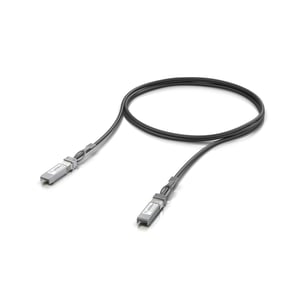 Ubiquiti UACC-DAC-SFP10-1M InfiniBand-/fiberoptisk SFP+-kabel, svart