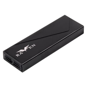 Silverstone SST-RVS03 Hard Drive Enclosure SSD Enclosure Black M.2