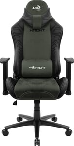 Aerocool KNIGHT AeroSuede Universeller Gaming-Sessel Schwarz, Grün