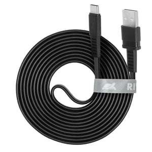 Rivacase PS 6002 BK21 USB 2.0 Cable, 2.1 m, USB-C to USB-A, 0.48 Gbit/s, Black