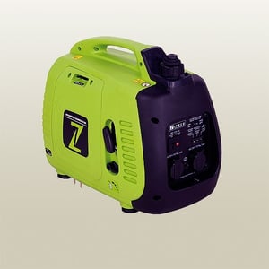 Zipper ZI-STE2000IV 2200 W 3.8 L Gas-Powered Generator, Black, Green