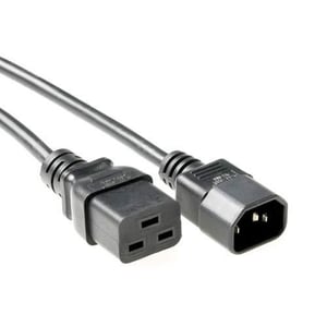 Microconnect C14/C19 2m Black C14 panel C19 panel