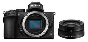 Nikon Z 50 + 16-50mm dx Bezlusterkowiec 20,9 MP CMOS 5568 x 3712 px Black