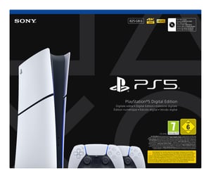 Sony Playstation 5 Slim Digital 825 GB Wi-Fi Czarny, Biały
