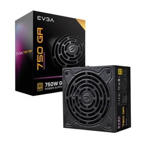 EVGA SuperNOVA 5750 GA nätverksmodul 750 W 24-stifts ATX Svart