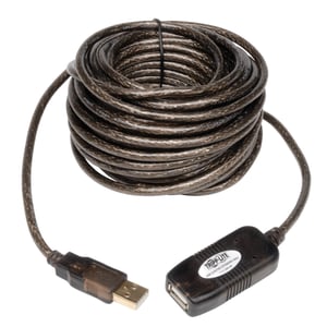 Tripp Lite U026-10M USB 2.0 USB-A Cable, Gray