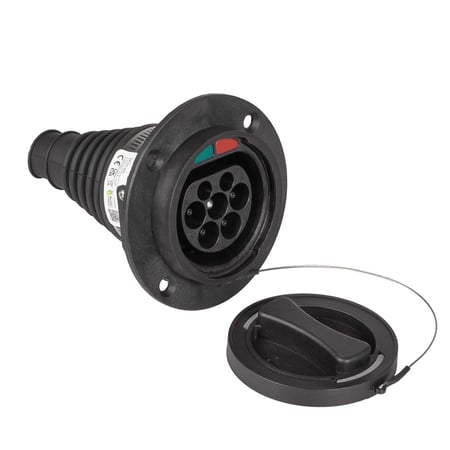 Akyga AK-SC-E26 eMobility Ladesteckdose 32 A 3phasig Typ 2 Nie 3 0 m