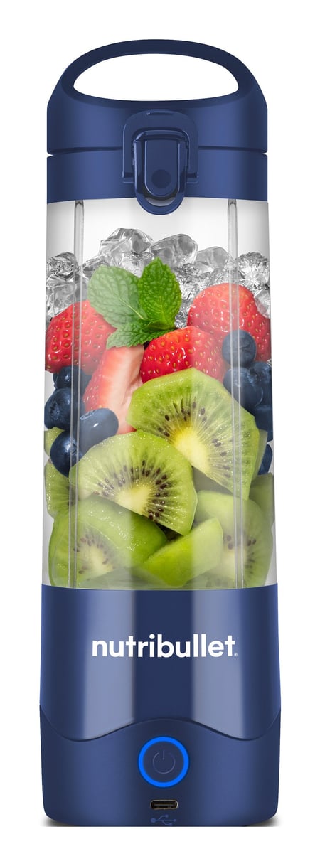 NutriBullet Portable 0,475 l Blender sportowy Niebieski, Granatowy (marynarski)