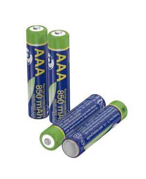 Gembird EG-BA-AAA8R4-01 Batterie für den Hausgebrauch Wiederaufladbare AAA-Batterie Nickel-Metallhydrid (NiMH)