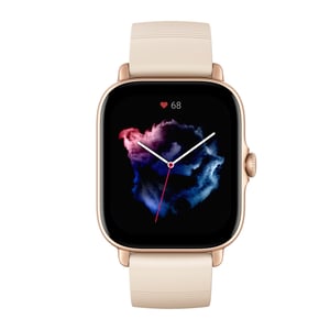 Amazfit GTS 3 4.45 cm (1.75") AMOLED 42 mm Digital 390 x 450 px Touchscreen Ivory GPS