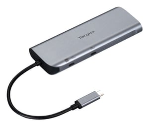 Targus DOCK427GL Wired USB 3.2 Gen 2 (3.1 Gen 2) Type-C Docking Station, Gray