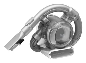Black & Decker PD1820LF odkurzacz przenośny Czarny, Chrom Bez worka