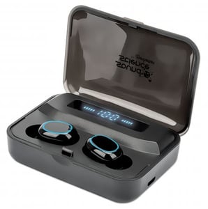 Manhattan 180382 hörlurar/headset Trådlösa in-ear-hörlurar Samtal/musik via Bluetooth Svart
