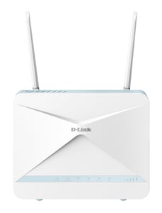 D-Link EAGLE PRO AI trådlös Gigabit Ethernet-router, enkelband (2,4 GHz), 4G, vit
