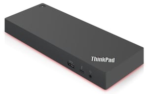 Lenovo 03X7538 stacja dokująca Przewodowa Thunderbolt 3 Czarny