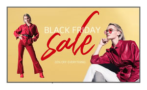 LG 98UM5K-B Signage Display Flat-Panel Digital Signage 2.49 m (98") LED Wi-Fi 500 cd/m² 4K Ultra HD Black