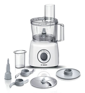 Bosch MCM3100W Food Processor, 800 W, 2.3 L, White