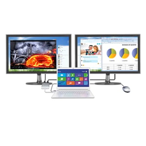j5create JUA365 zewnętrzna karta graficzna usb 3840 x 2160 px Srebrny