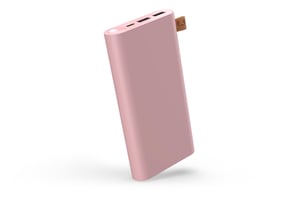 Fresh 'n Rebel 2PB18000DP Lithium-Polymer (LiPo) Power Bank, 18,000 mAh, Pink