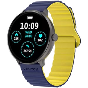 Canyon CNS-SW69BL Smartwatch / Sportuhr 3,3 cm (1,3") 44 mm Digital 360 x 360 px Touchscreen Schwarz