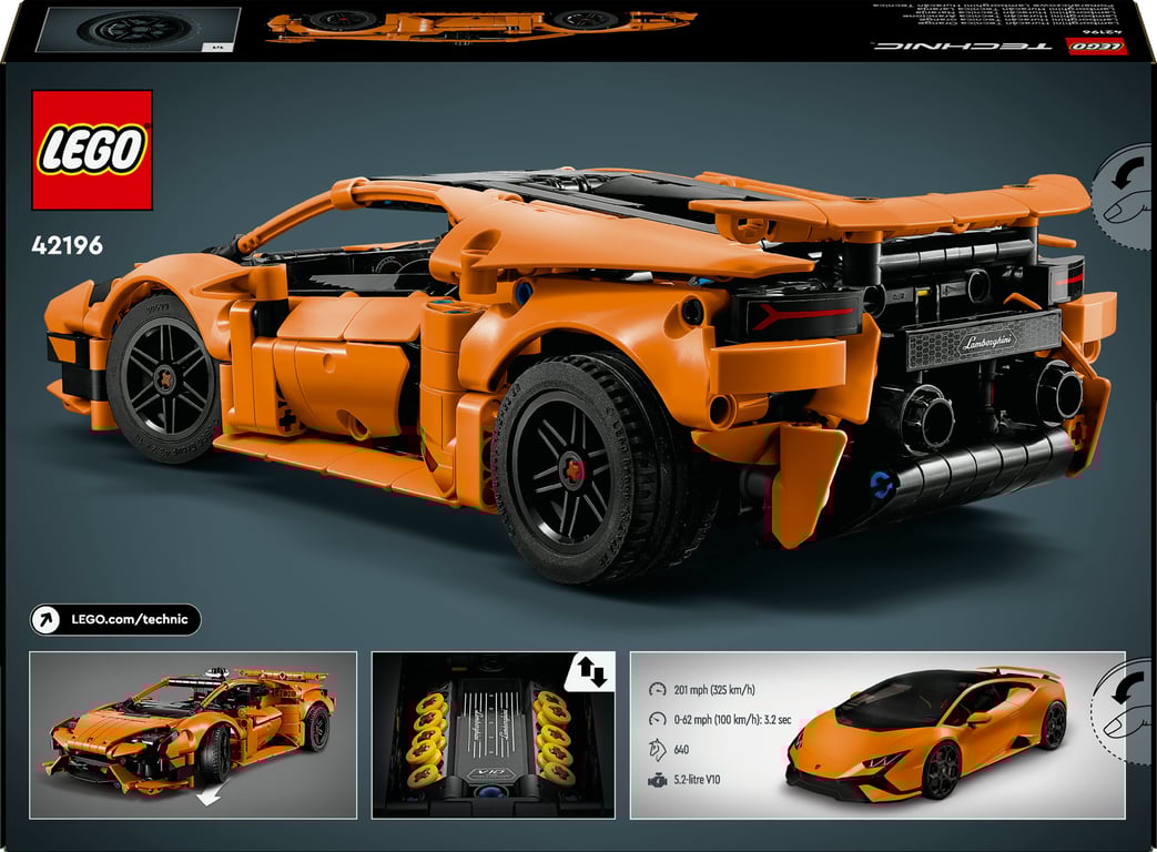 фото Авто-конструктор LEGO Technic Lamborghini Huracan Tecnica (42196)