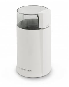 Esperanza EKC001W 160 W Coffee Grinder, Translucent, White
