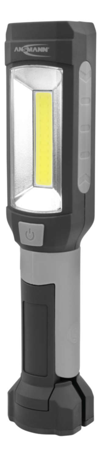 Ansmann WL230B Czarny, Szary Latarka ręczna COB LED