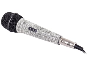 Trevi EM 30 STAR Black, Metallic, Silver Karaoke Microphone