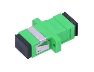 Extralink Adapter SC/APC Singlemode, Simplex, grön