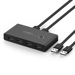 Ugreen 30767 USB 2.0-hubbar och koncentratorer, svart