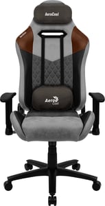 Aerocool DUKE AeroSuede Universeller Gaming-Sessel Schwarz, Braun, Grau