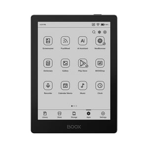 Onyx BOOX Go 6 Black e-reader, Touchscreen, 32 GB, Wi-Fi, Black
