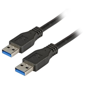 EFB Elektronik USB 3.0 A / A 1.8m kabel USB USB 3.2 Gen 1 (3.1 Gen 1) 1,8 m USB A 5 Gbit/s Czarny