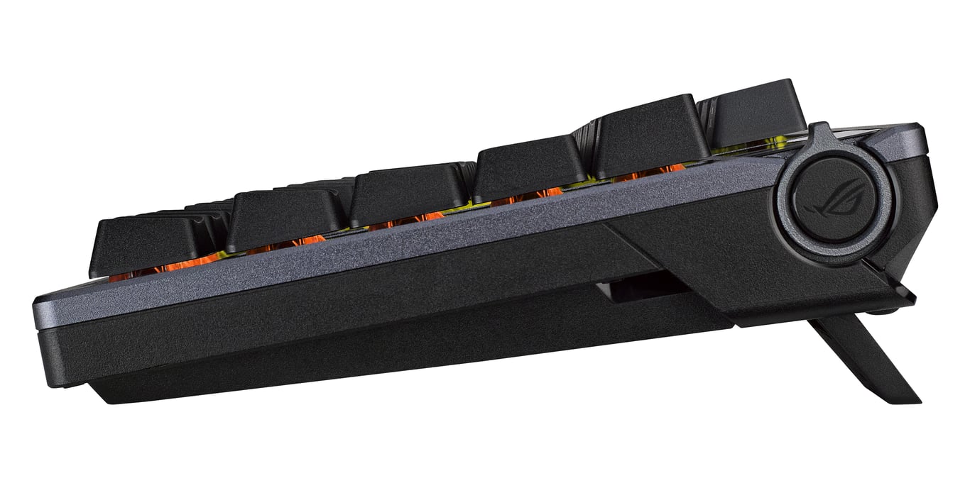 ASUS ROG Azoth klawiatura Gaming USB + RF Wireless + Bluetooth Czarny