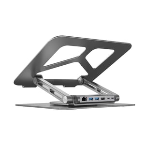 UNITEK D1109A stojak na laptop Podstawka na notebooka Szary 43,2 cm (17")