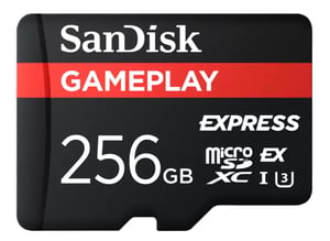 SanDisk GamePlay Express microSD 256GB UHS-I Klasa 10