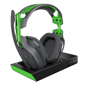 ASTRO Gaming ASTRO A50 Wireless Headset + Base Station for Xbox One Zestaw słuchawkowy Bezprzewodowy Opaska na głowę Szary, Zielony