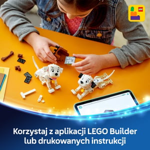 LEGO Disney 101 dalmatyńczyków — Szczeniaczki Szczęściarz i Penny