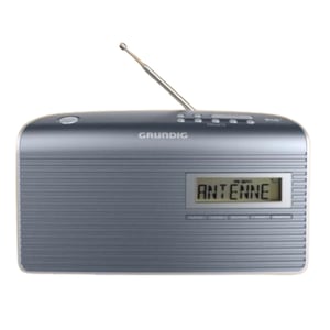 Grundig Music 7000X DAB+ BP Tragbarer Digital-Player, silber
