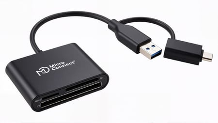 Microconnect Premium USBA/C to Multi Card Reader czytnik kart