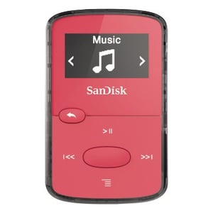 Hama Clip Jam 8 GB MP3 Player, Pink