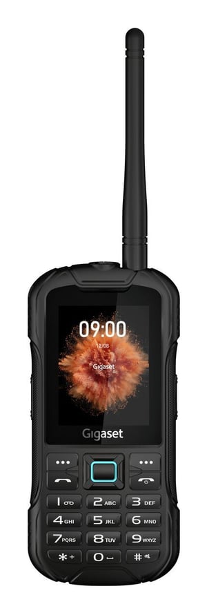 Gigaset GLX8 Active 6.1 cm (2.4") Dual SIM Mocor OS 4G USB Type-C 0.064 GB 0.128 GB 2500 mAh Black