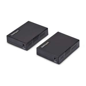 StarTech VDSL-LAN-EXTENDER-EU nätverksförlängare Sändare och mottagare Svart 10, 100, 300 Mbit/s