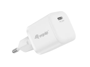 Equip 245530 Ladegerät für mobile Geräte (Tablet, Smartphone), weiß, Wechselstrom, für den Innenbereich