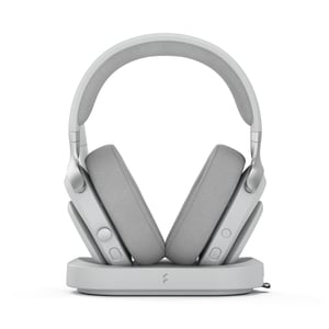 Fractal Design Scape Kopfhörer-Set (kabelgebunden und kabellos) Kopfbügel Musik Ladestation Grau