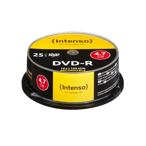 Intenso DVD-R 4.7GB, 16x, 4.7 GB, 25 pcs.