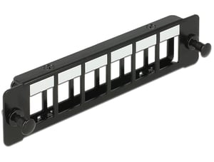DeLOCK 86274 Montageset, schwarzes Metall