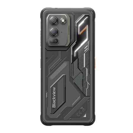 Blackview FORT 200 17,2 cm (6.78") Dual SIM Android 16.0 4G 6 GB 256 GB 5000 mAh Czarny