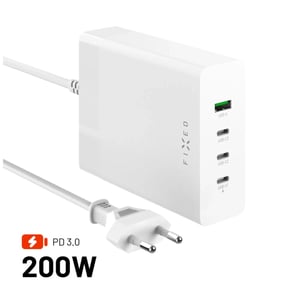 FIXED FIXCG200-3C1A-WH ładowarka do urządzeń przenośnych Uniwersalne Biały Prąd przemienny Szybkie ładowanie Wewnętrzna